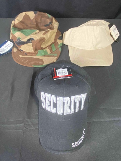 Security Cap and military Caps