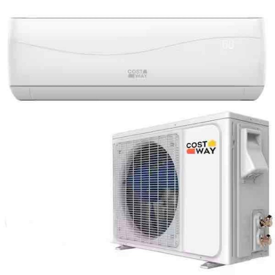 Costway 9000-BTU Ductless Mini Split Heat Pump with Air Conditioner