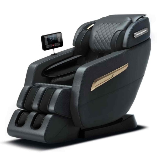 Lashayna Full Body 4D Massage Chair with Zero Gravity, AI Voice Control, Heat Therapy, 58" SL Track,