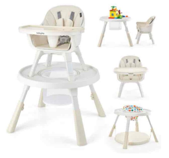 Costway Recalls Babyjoy Convertible High Chair Activity Centers Due
