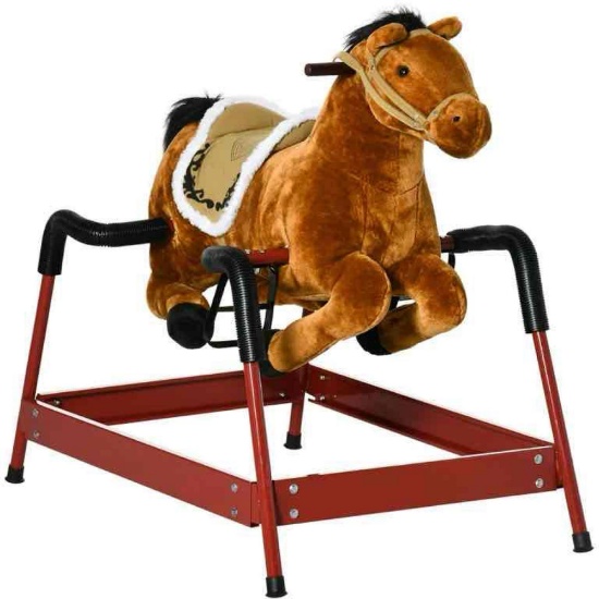 Qaba Kids Spring Rocking Horse
