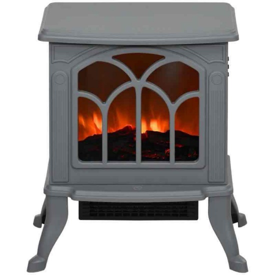 HOMCOM Electric Fireplace Heater