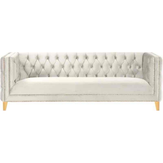 Sickels 90'' Velvet Sofa