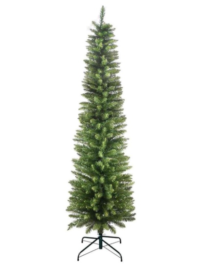 5ft Pencil Christmas Tree, Unlit