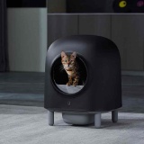 Self Cleaning Cat Litter Box, App Control, Safety Protection, Automatic Smart Robot Litter Box For