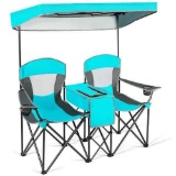Costway Portable Folding Camping Canopy Chairs