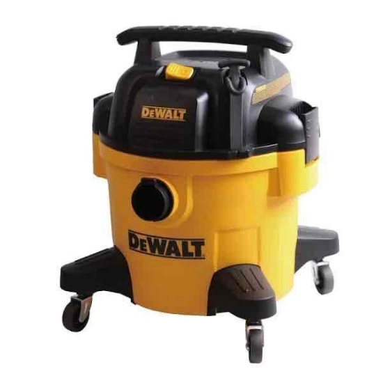 DEWALT 4 Peak HP Shop Vacuums, 6 Gallon Poly Wet/Dry Vac