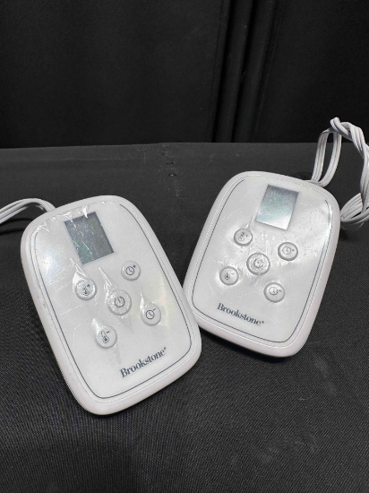 2 Brookstone Remote Control Power Cord for Heated Electric Blanket