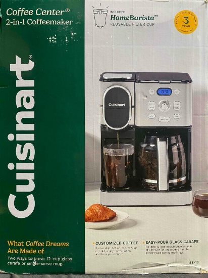 Cuisinart Coffee Center 2-in-1 Coffee Maker