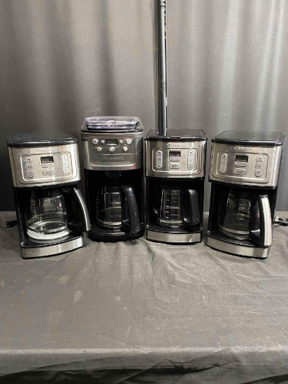Lot of Cuisinart Coffee Makers