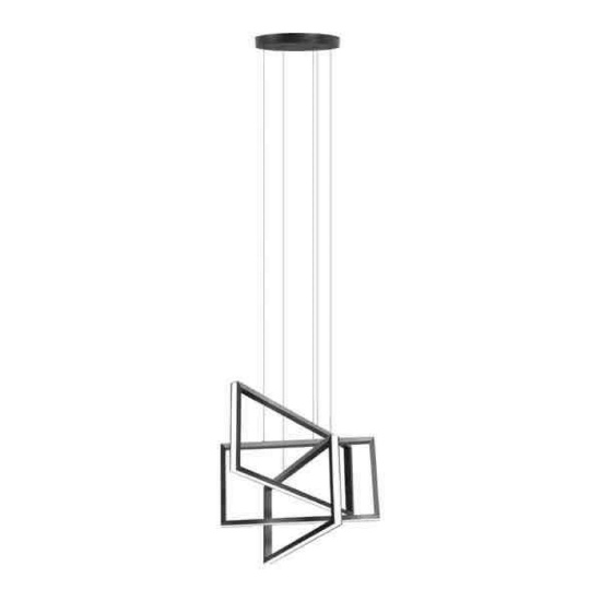 Feit 3-Rectangle Chandelier