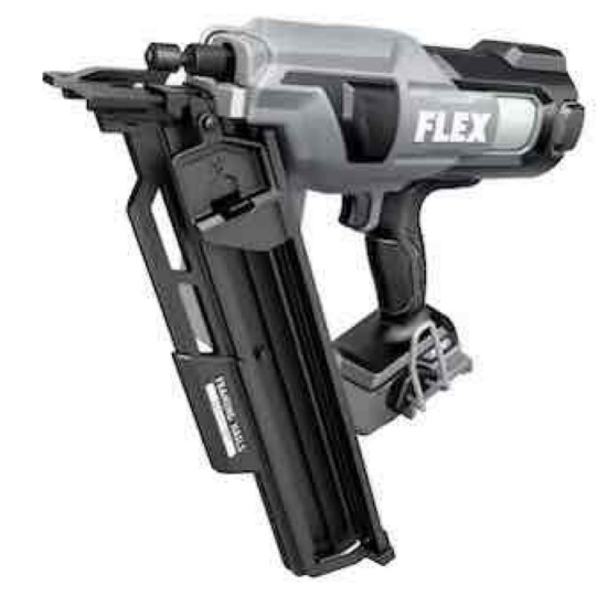 FLEX 3-1/2-in 21 -Degree Cordless Flat head Framing Nailer (Battery Not Included and Charger Not