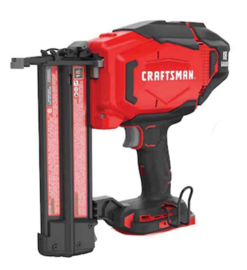 CRAFTSMAN V20 2-in 18 -Gauge Cordless Straight Finish Nailer (Charger and Battery Not Included)