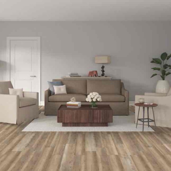 Mecklenberg Pine 12-mil x 7-in W x 48-in L Waterproof Interlocking Luxury Vinyl Plank Flooring