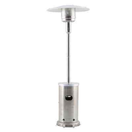 Master Forge 48000 -BTU Stainless steel Stainless steel Floorstanding Liquid propane Patio Heater