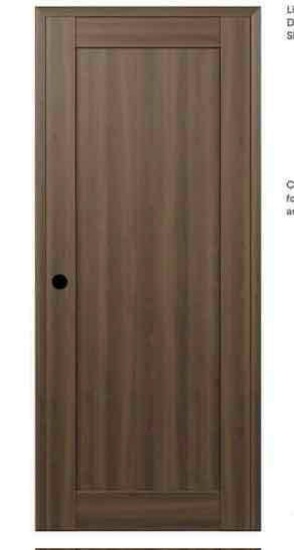 1 Panel 28" x 80" Wood Single Interior Door