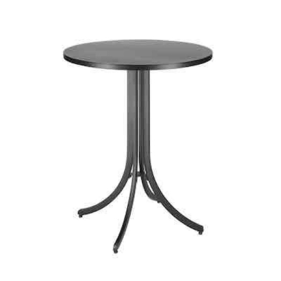 Style Selections Darcy Round Outdoor Bistro Table 22-in W x 22-in L