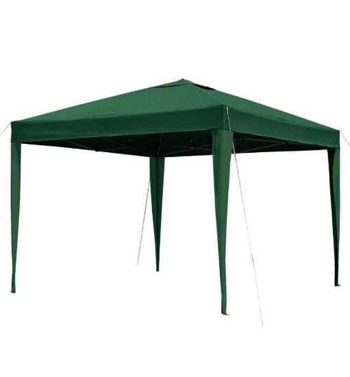 3m x 3m Garden Tent - Green