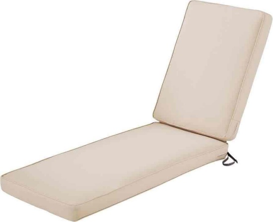 Ayvion Water-Resistant Patio Chais Lounge Cushion
