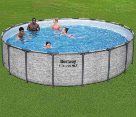 Bestway Steel Pro Max 18' x 48" Round Pool Set