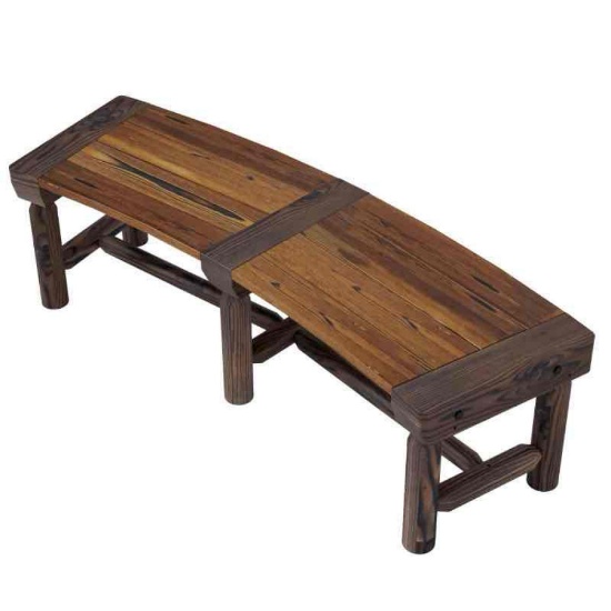 Outsunny Wooden Garden Bench