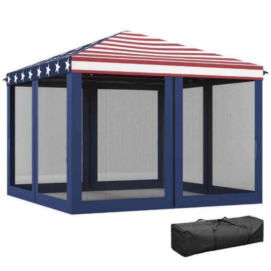 Outsunny 10' x 10' Outdoor Pop-Up Canopy