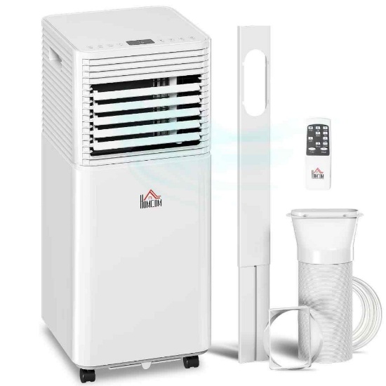 HOMCOM 10000 BTU Mobile Portable Air Conditioner for Cooling