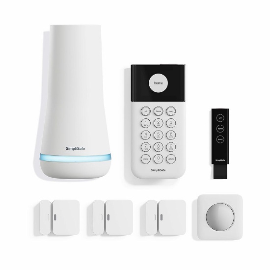 SimpliSafe 7pc Indoor Home Security System Wi-fi Compatibility Smart Home Security System