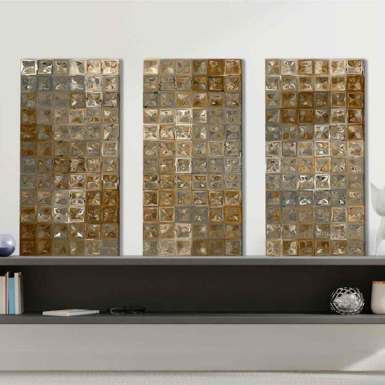 Tile Art No.6 2013 " by Mark Lawrence 3 - Pieces