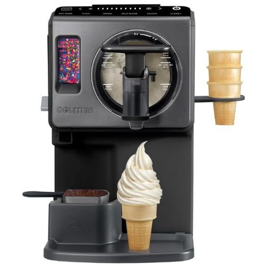Gourmia 2-Quart Automatic Soft Serve Ice Cream & Frozen Drink Maker