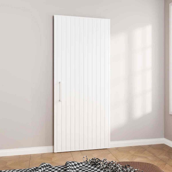 Concealed Invisible Magic Prefinished/Laminated White Sliding Doors With Installation Hardware