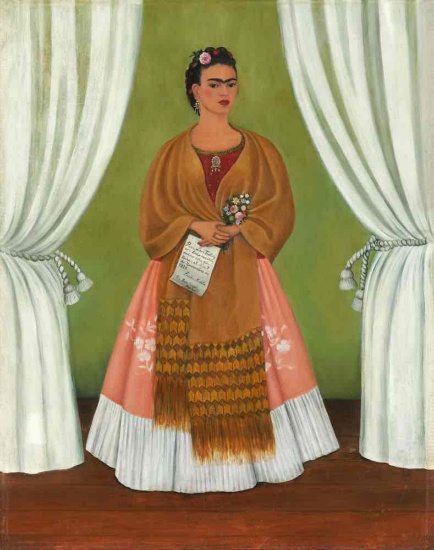 Frida Kahlo-Self-Portrait Dedicated to Leon Trotsky 1937