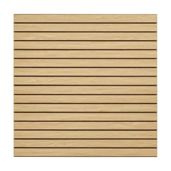 VEVOR Slatwall Panels - 2-pack of 4 ft. x 2 ft. Birch Melamine