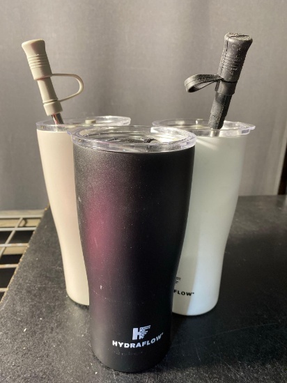 Lot of 3 Pieces insulated stainless steel travel tumbler