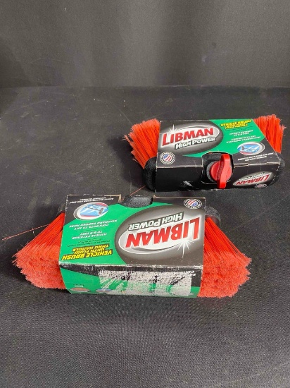 Set of 2 Libman Poly fiber Soft General Wash Brush