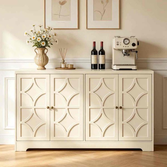 Sideboard Cabinet With 4 Doors