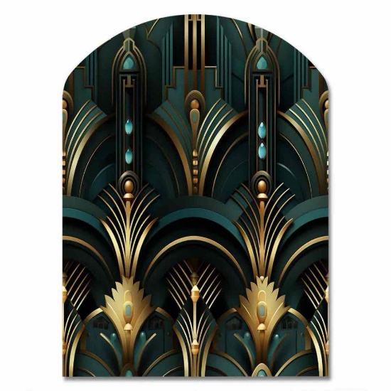 Jesseren Abstract Irregular 34 x 25 Wall Art - Arch Shape