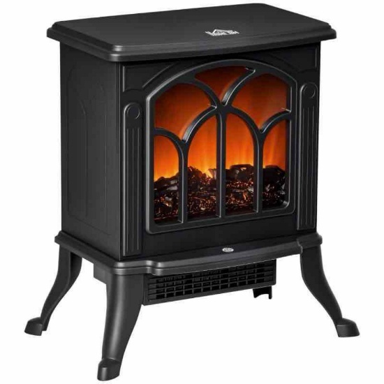 HOMCOM Electric Fireplace Heater