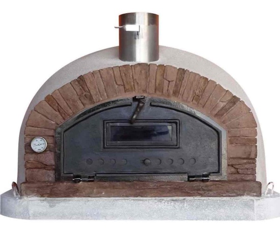 Authentic Pizza Ovens Ventura Stone Countertop Wood Burning Pizza Oven