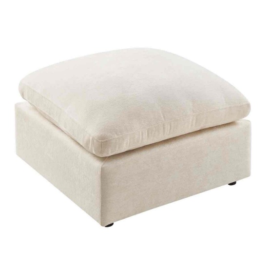 Upholstered Ottoman Module For Modular Sofa