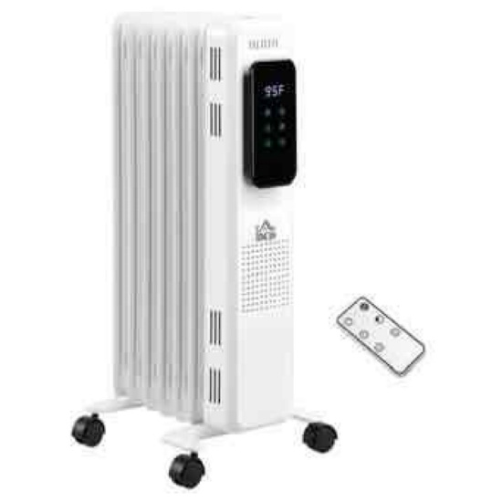 HomCom Electric Space Heater Freestanding 161 Sq. Ft. Heater