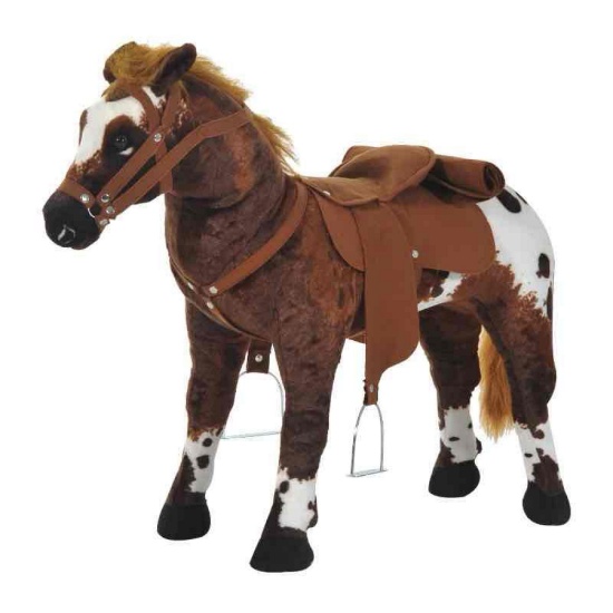 Qaba Sound-Making Ride On Horse for Toddlers 3-5