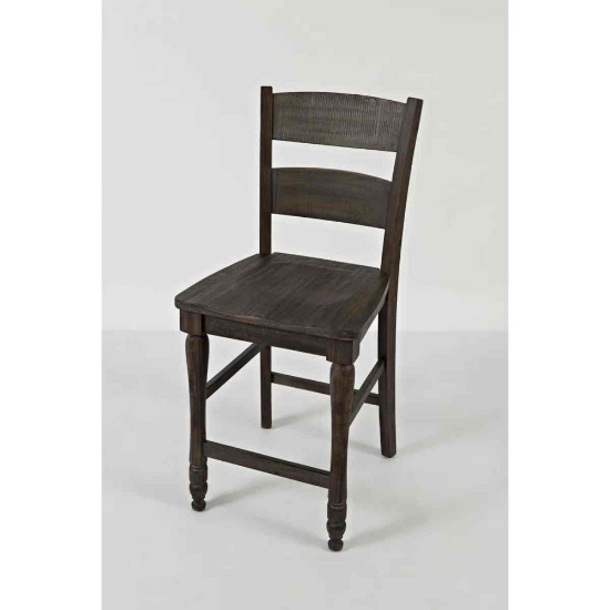 Karley Solid Wood Counter Stool 23 H