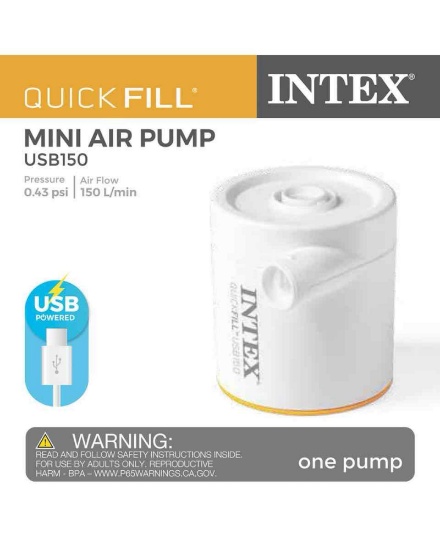 Lot. Quick-Fill USB Electric Air Pump - USB150