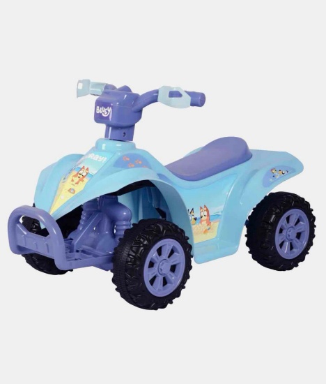 Bluey ATV Quad, 6V Battery Powered Ride-On for Kids