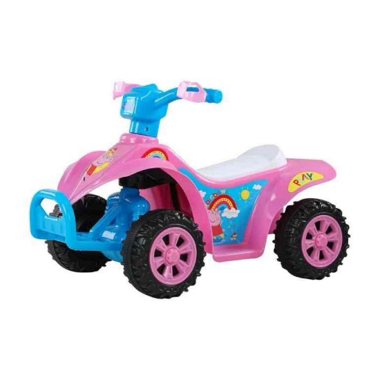 6v Peppa Pig 6v Powered Ride On Motorcycle