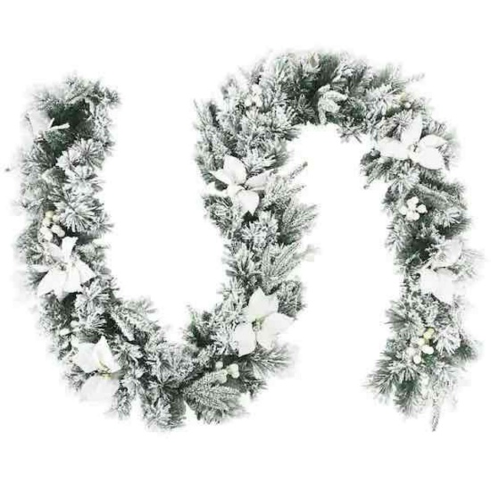 9 ft. Pre-Lit Artificial Christmas Garland
