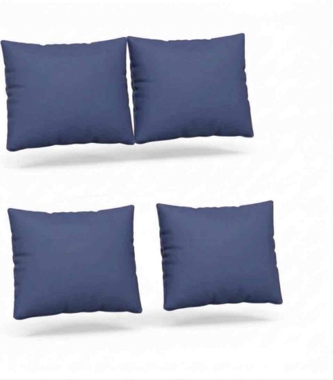 Set of 4 Patio Cushions 22" x 19"