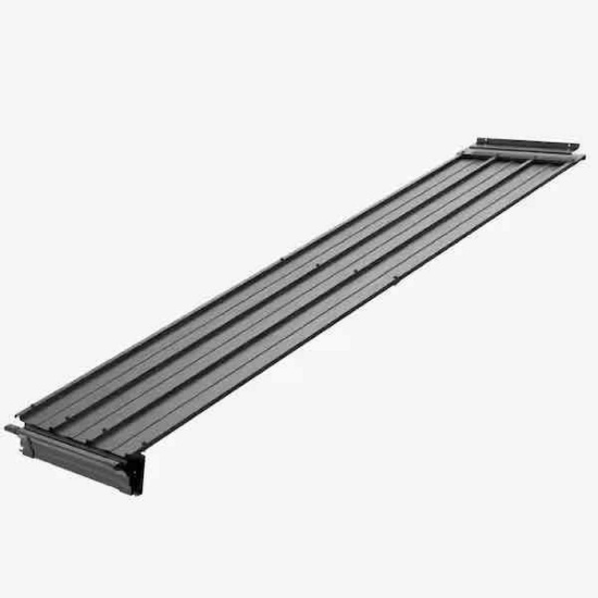 Gray Steel Gazebo Connector Kit for 12 ft Width Wall Mounted Gazebos