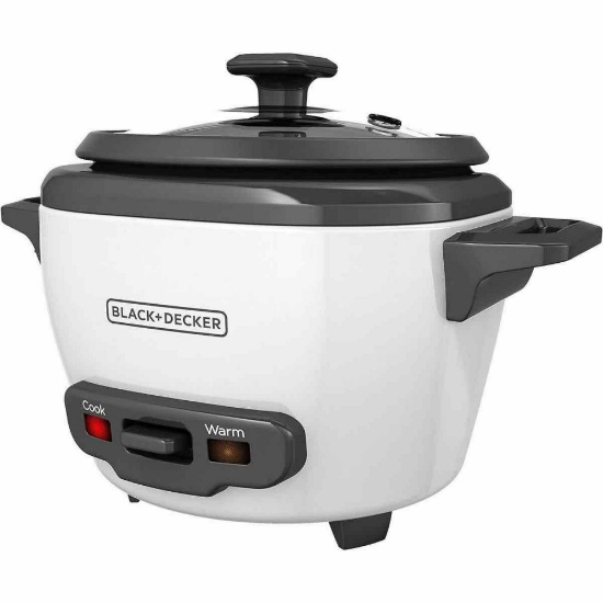 BLACK+DECKER 3-Cup Rice Cooker